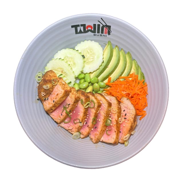 Blackened Tuna Bowl.